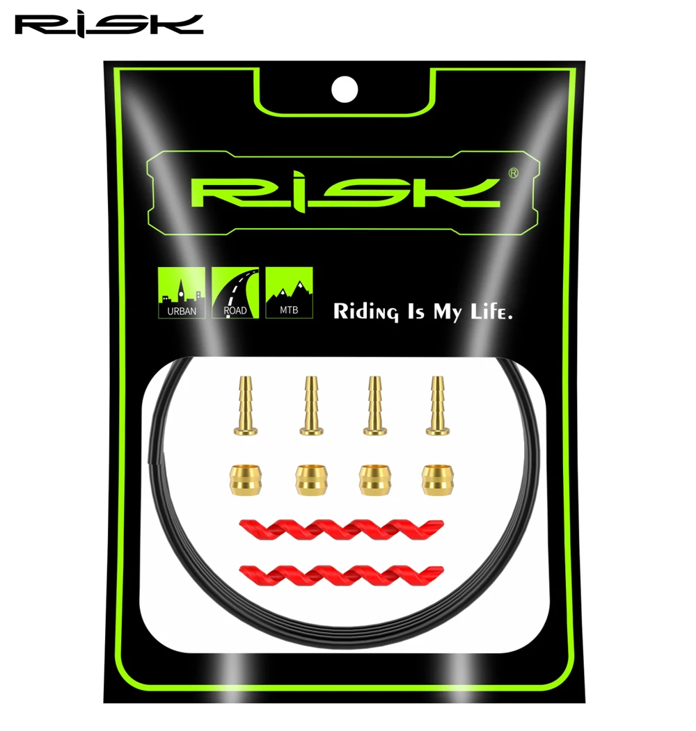 RISK bicicleta hidráulica disco freio mangueira kit, tubo tubo habitação conjunto, bucha de compressão e agulha, Shimano Magura, Sram SM-BH59 BH90