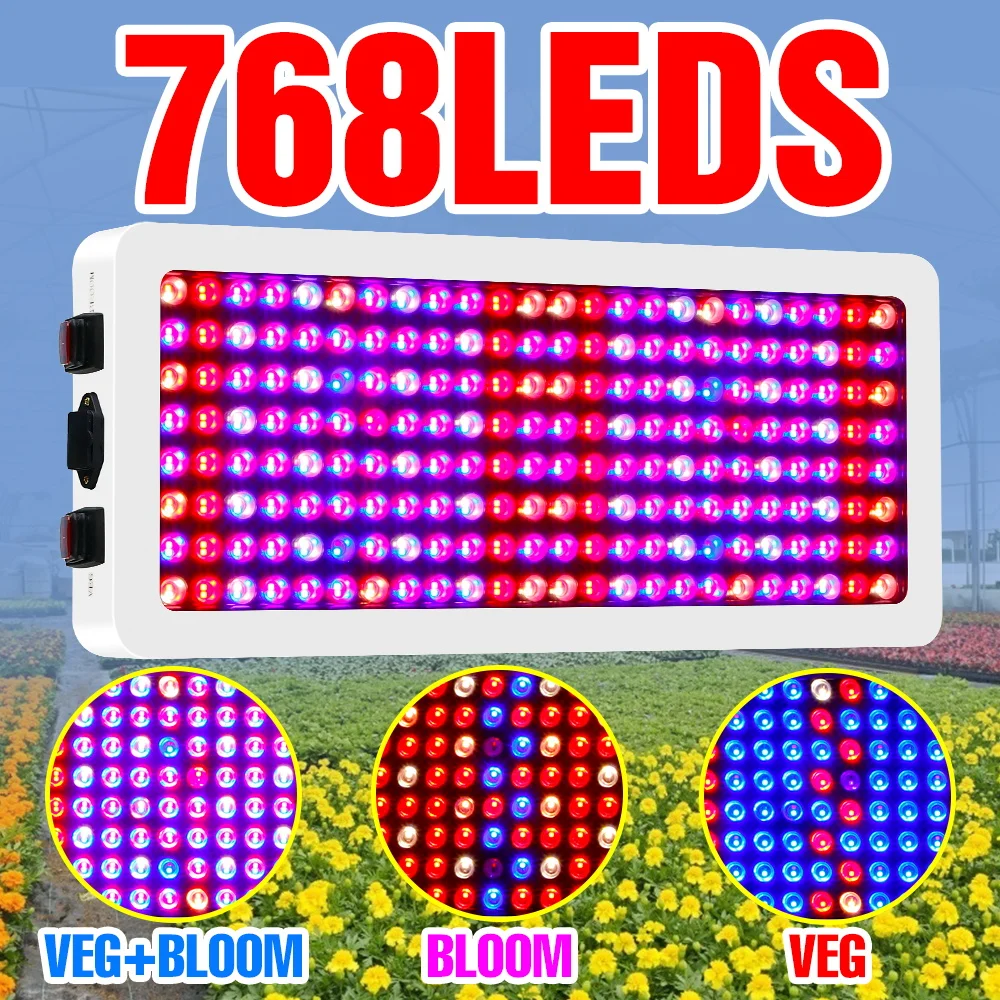 LED Phyto Lights Full Spectrum Plants Lamp Grow Light Led Hydroponics Growing System Bulb 2000W Lamp For Plant 3000W 4000W 5000W