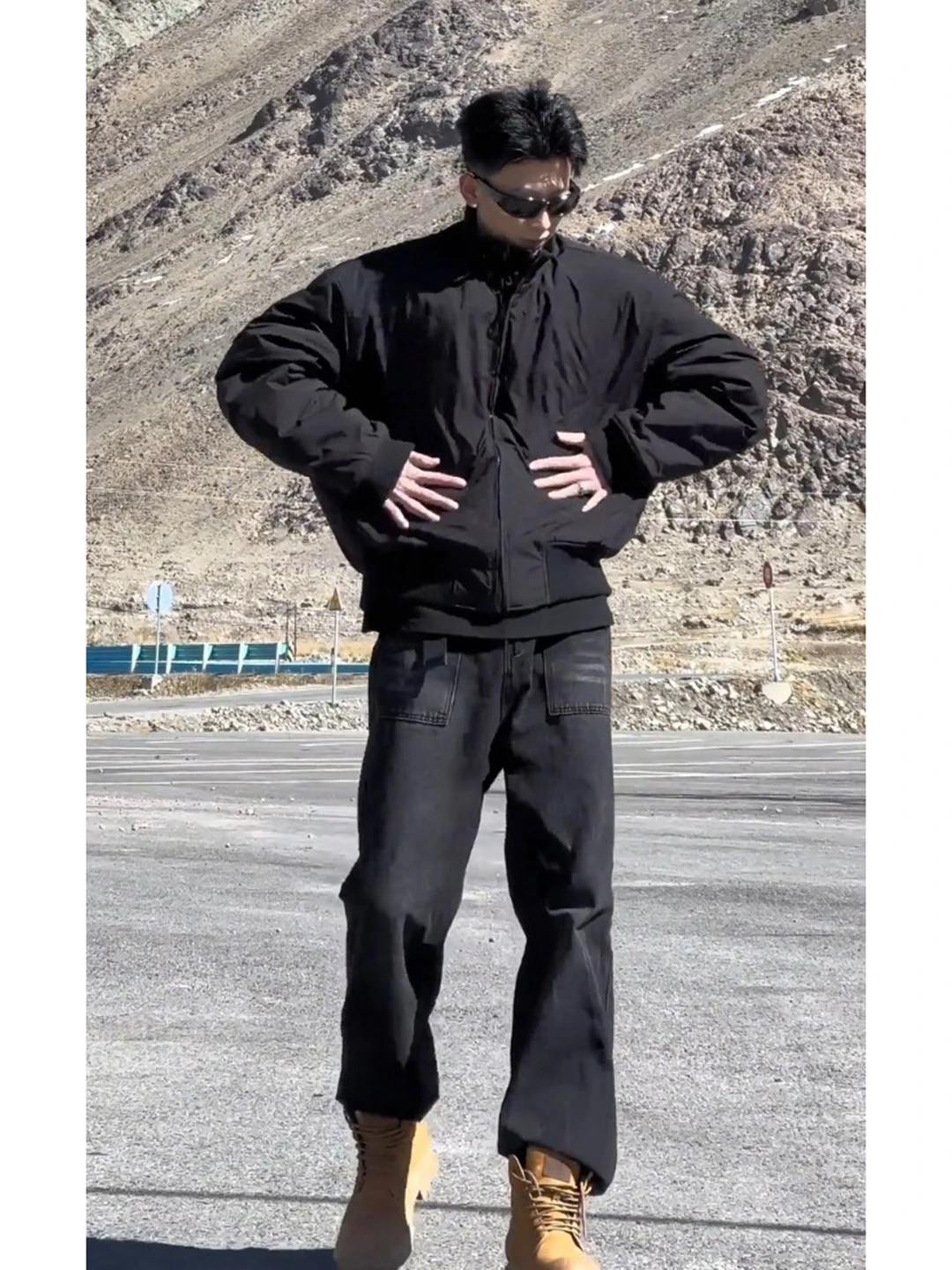 

Теплая хлопковая куртка-бомбер в бейсбольном стиле для мужчин, осенне-зимняя, в американском стиле, с воротником-стойкой, стеганая, из прочного полиэфирного волокна