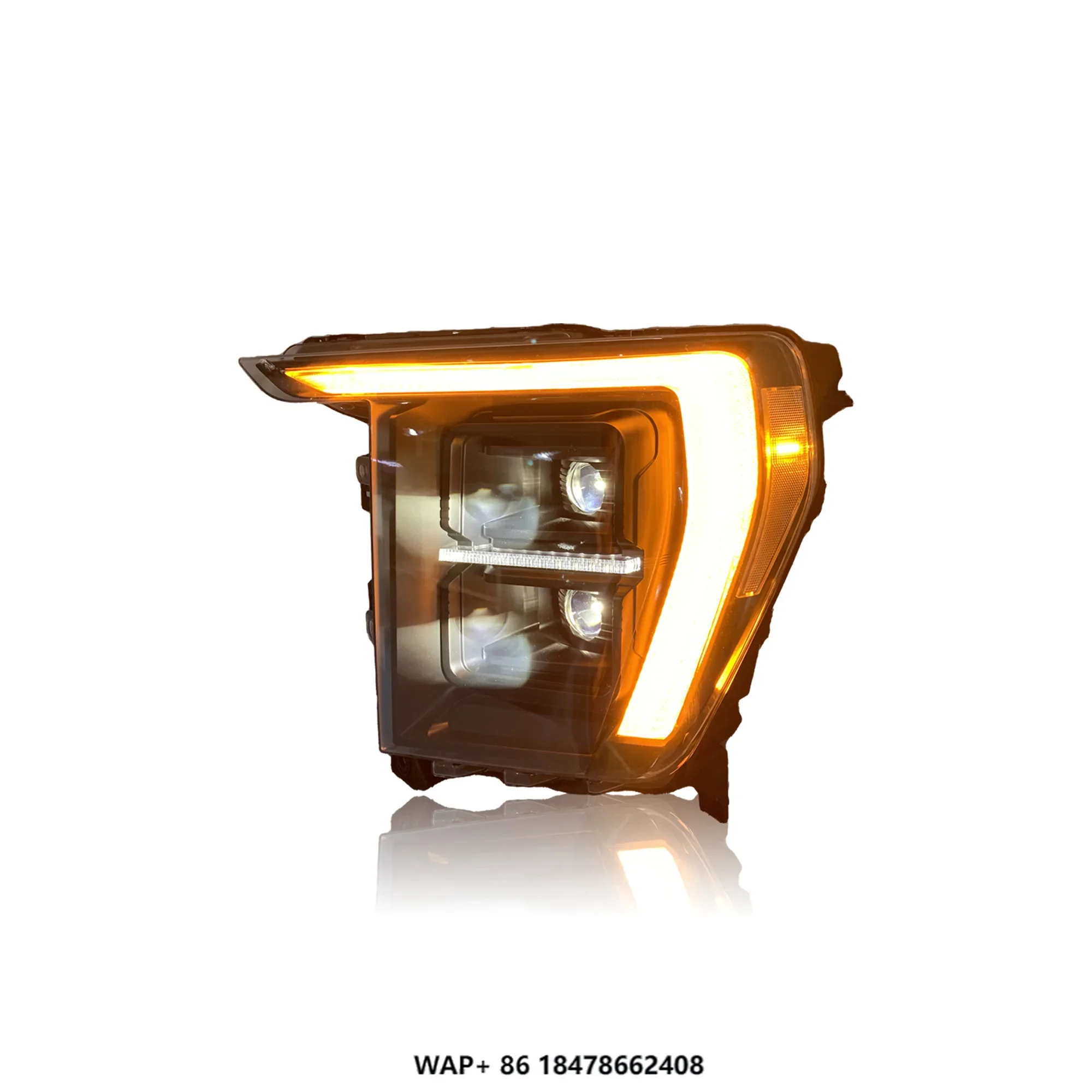 HOSI LED Head Light Parts for Raptor F150 F-150 Front Headlights 2021-2024