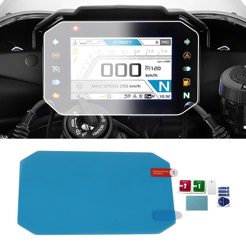 Dashboard Screen Protector HD Anti-scratch TFT Screen Protection Film For RSV4 Tuono V4 2021 Tuareg 660 2021-2024 Motorcycle