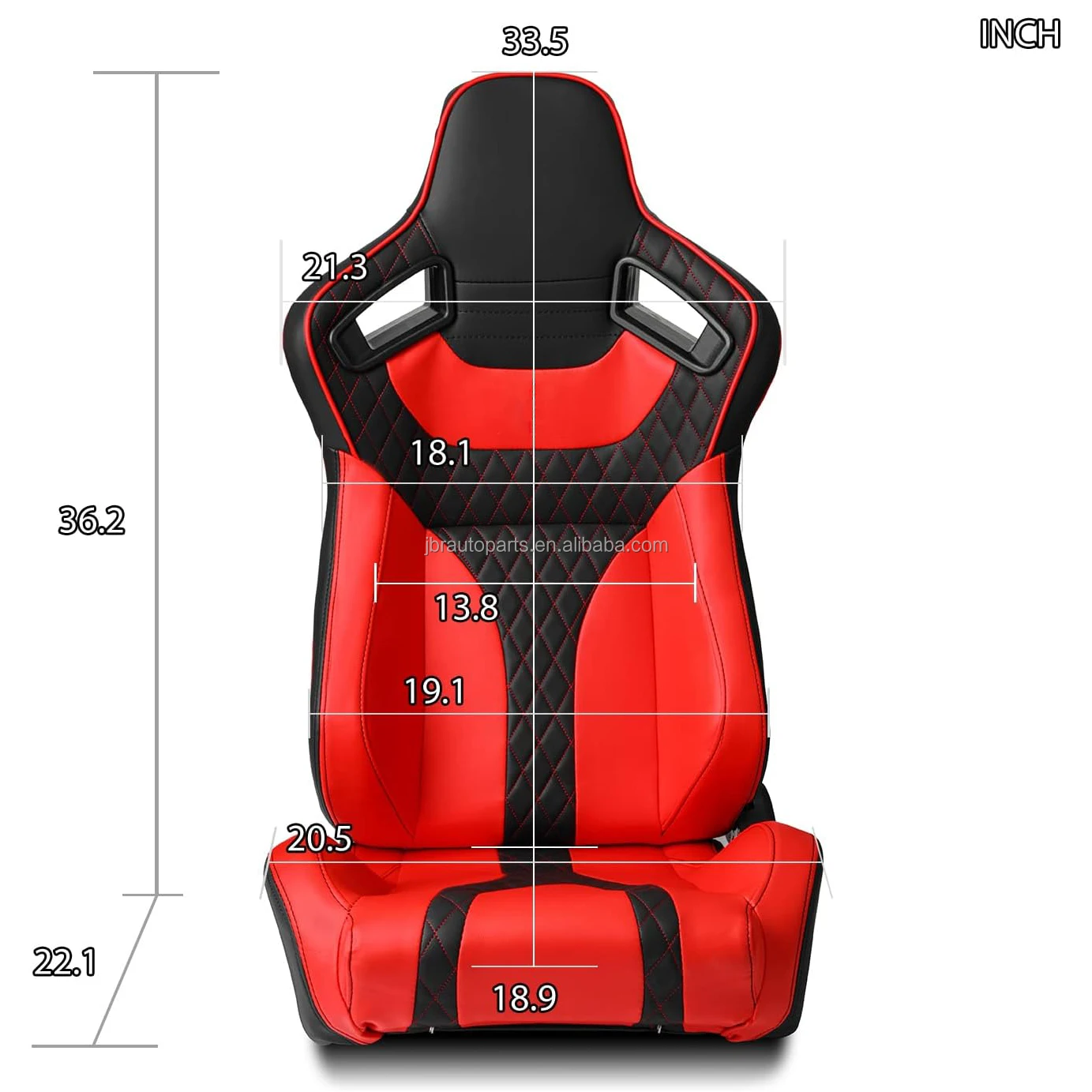 

Новые универсальные гоночные автомобильные сиденья из ПВХ-кожи, черные, модифицированные, универсальные автомобильные сиденья (модель 1094)