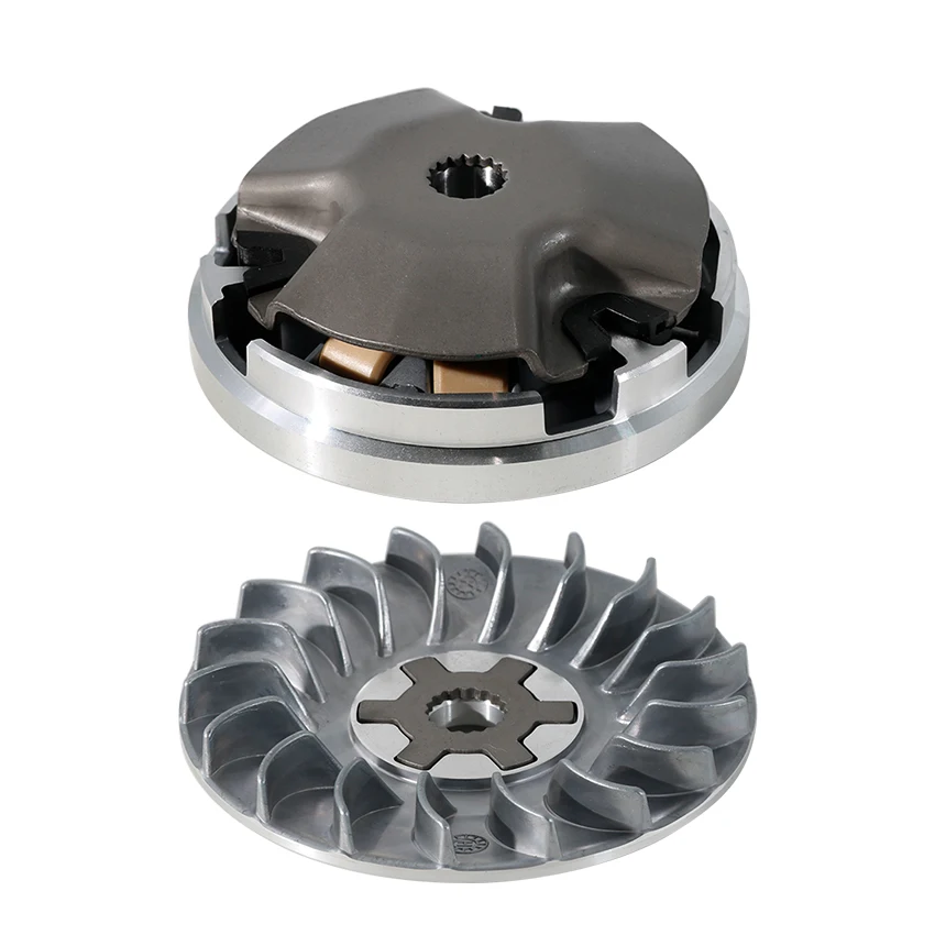 For CPI ATV XS 50 XT 50 Crab 50 RS Hussar 50 E1 Popcorn 50 OEM:12110-00-00 13110-0000 Clutch Drive Pulley Wheel Secondary Clutch