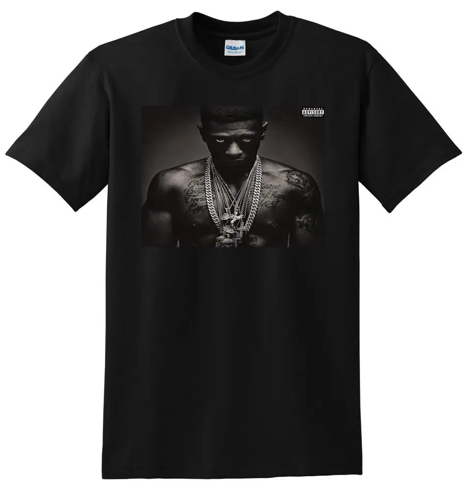 LIL BOOSIE T SHIRT Touch Down 2 Cause Hell Or  Graphic For Men Clothing Women Short Sleeve Tees Vintage High Quality 100%Cotton