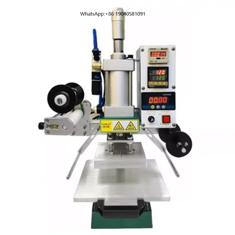 High-accuracy Auto 10*13cm Golden Embossed WH-T03 Digital Hot Foil Embossing Stamping Machine