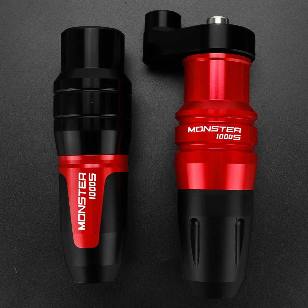 

Motorcycle Accessories Exhaust Frame Sliders Crash Pads Falling Protector For DUCATI MONSTER1000S Dark CNC Falling Protection