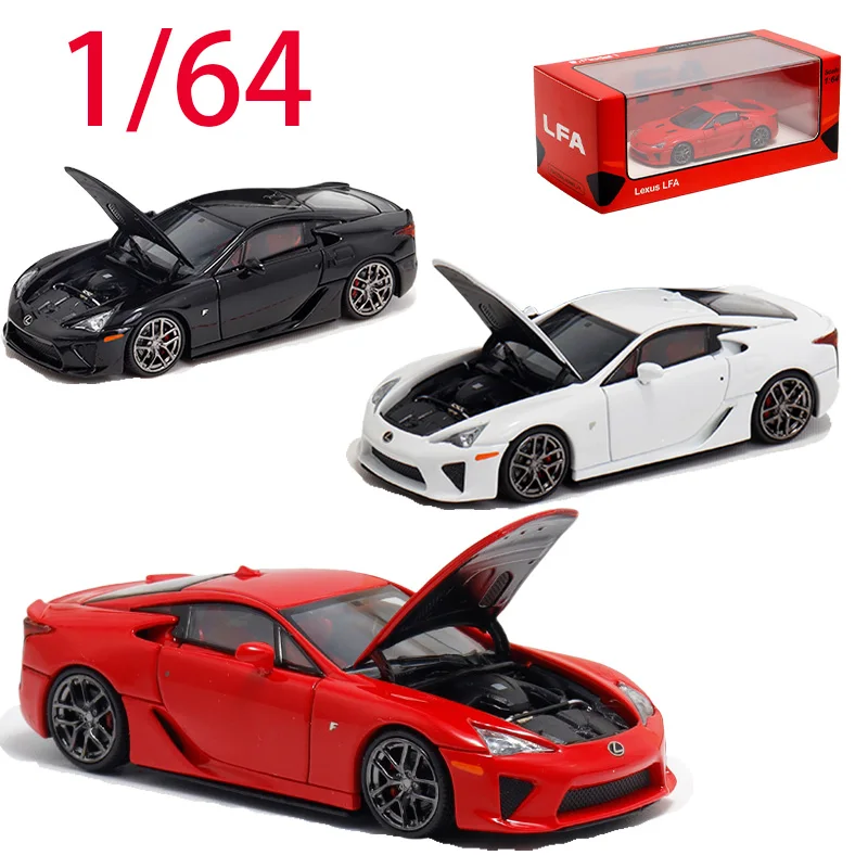 

FH Литой под давлением масштаб 1/64 Lexus, модель автомобиля из сплава Lexus LFA, игровые транспортные средства, игрушки для мальчиков, оригинальная коробка, коллекция спортивных автомобилей