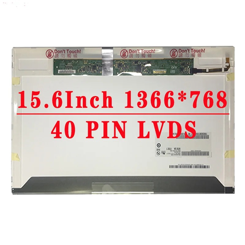Imagem -04 - Rev c1 N156bge L21 Ltn156at05 Lp156wh4 Tla1 Tln2 Matriz de Tela Lcd para Portátil 15.6 hd 1366x768 Substituição Brilhante N156bge-l21
