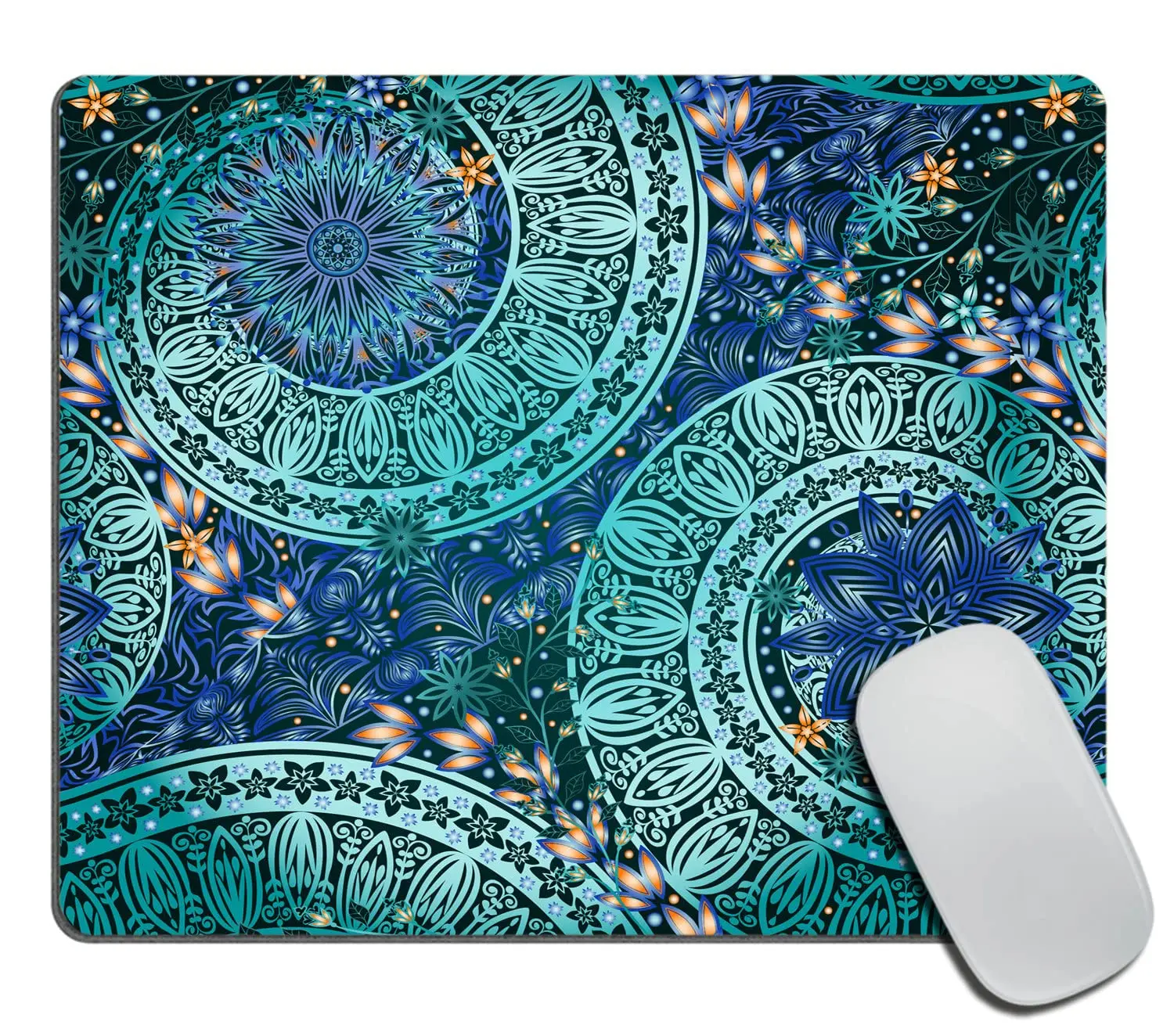 Hot-Selling Vintage Mandalas Mouse Pads Comfortable Gaming Mousepad Mouse Mat Keyboard Mats Desk Pad Mousepads 22x18cm