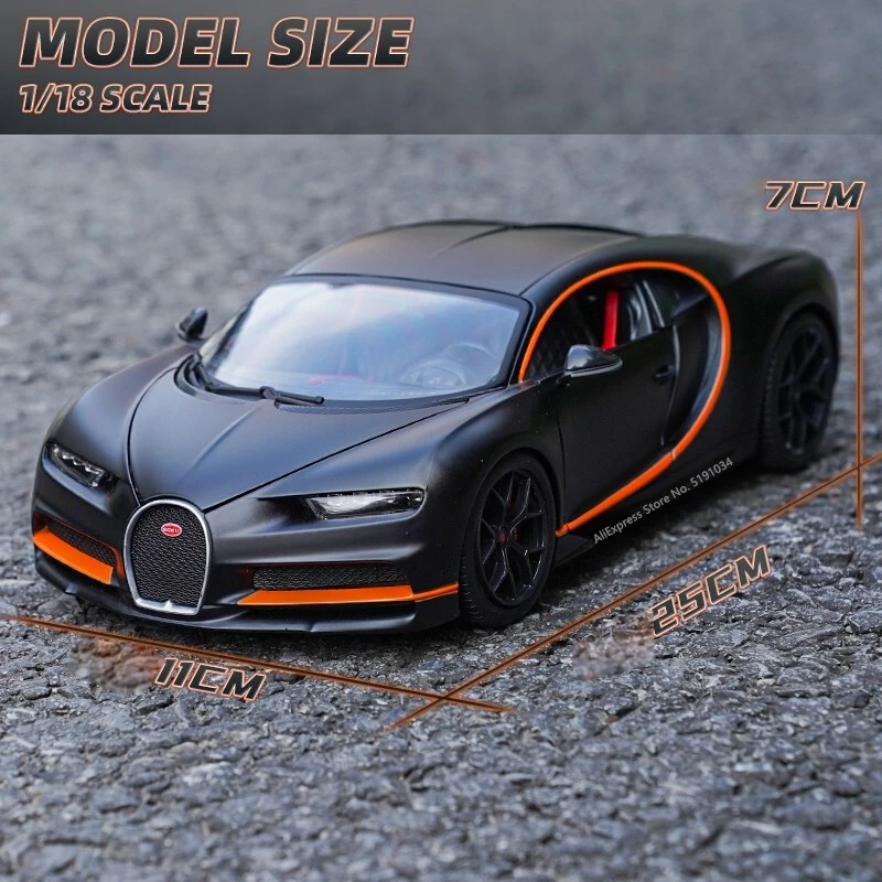 Bburago 1:18 nuovo stile Bugatti chiron sport lega modello simulazione decorazione auto collezione regalo giocattolo pressofusione modello ragazzo