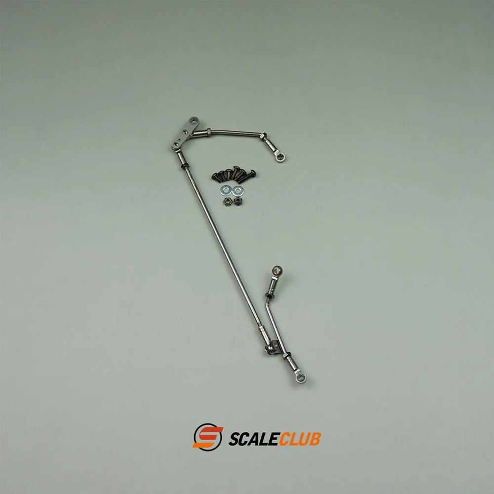 

Модель Scaleclub LDZXLG-TY-1 для трактора 1/14 8X8 8X4, тяжелого прицепа, грузовика спереди 1, задняя, 3 рычага, модернизация рулевой тяги, детали «сделай сам»