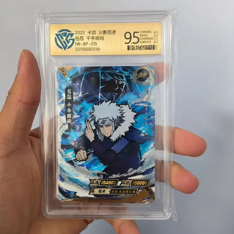 KAYOU Naruto BP Card 9.5 Graded Card Rating Card NarutoYouth Gift Box BP Cards Anime Tsunade Namikaze Minato BP Colledction Car