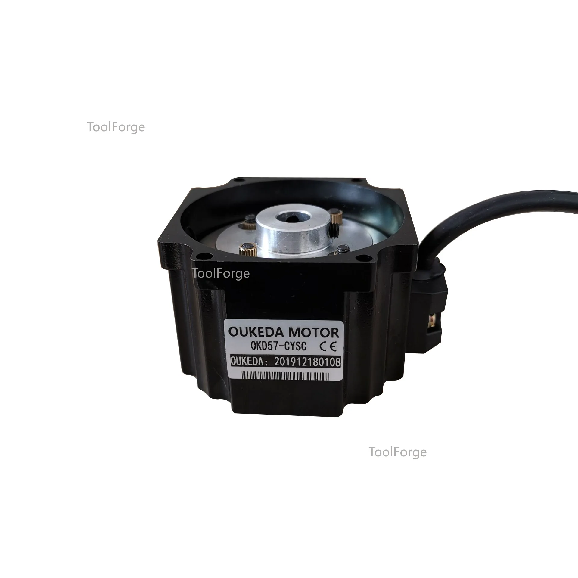 Nema23 Step Motor Power Off Brake 24V 3.5W 1.7N.m 57mm Length:39mm Stepping Motor with Permanent Magnet Brake