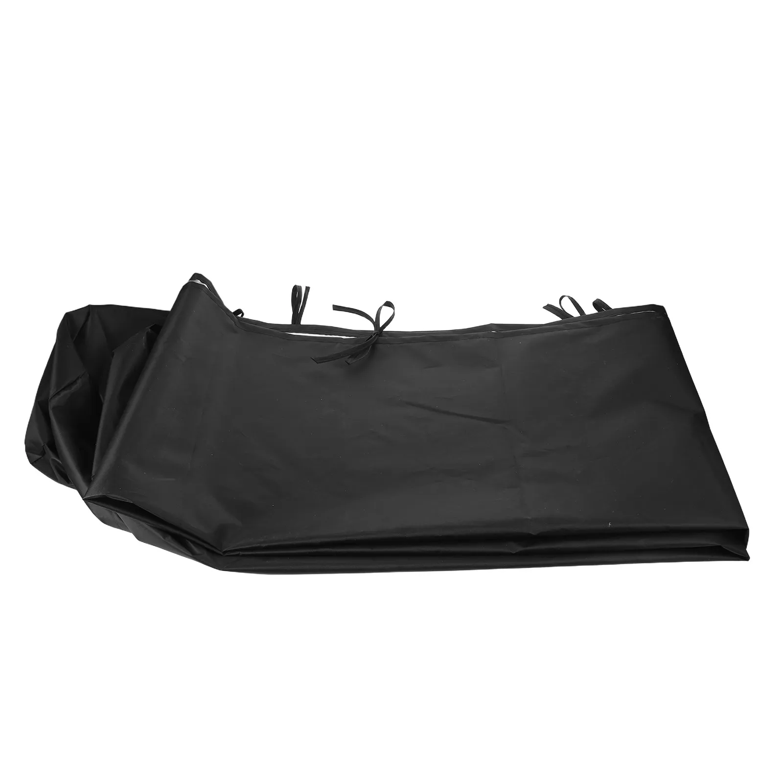 Waterproof Black Retractable Patio Shade Cover Outdoor Awning Protective Cover Oxford Cloth Canopy Storage Bag Replacement