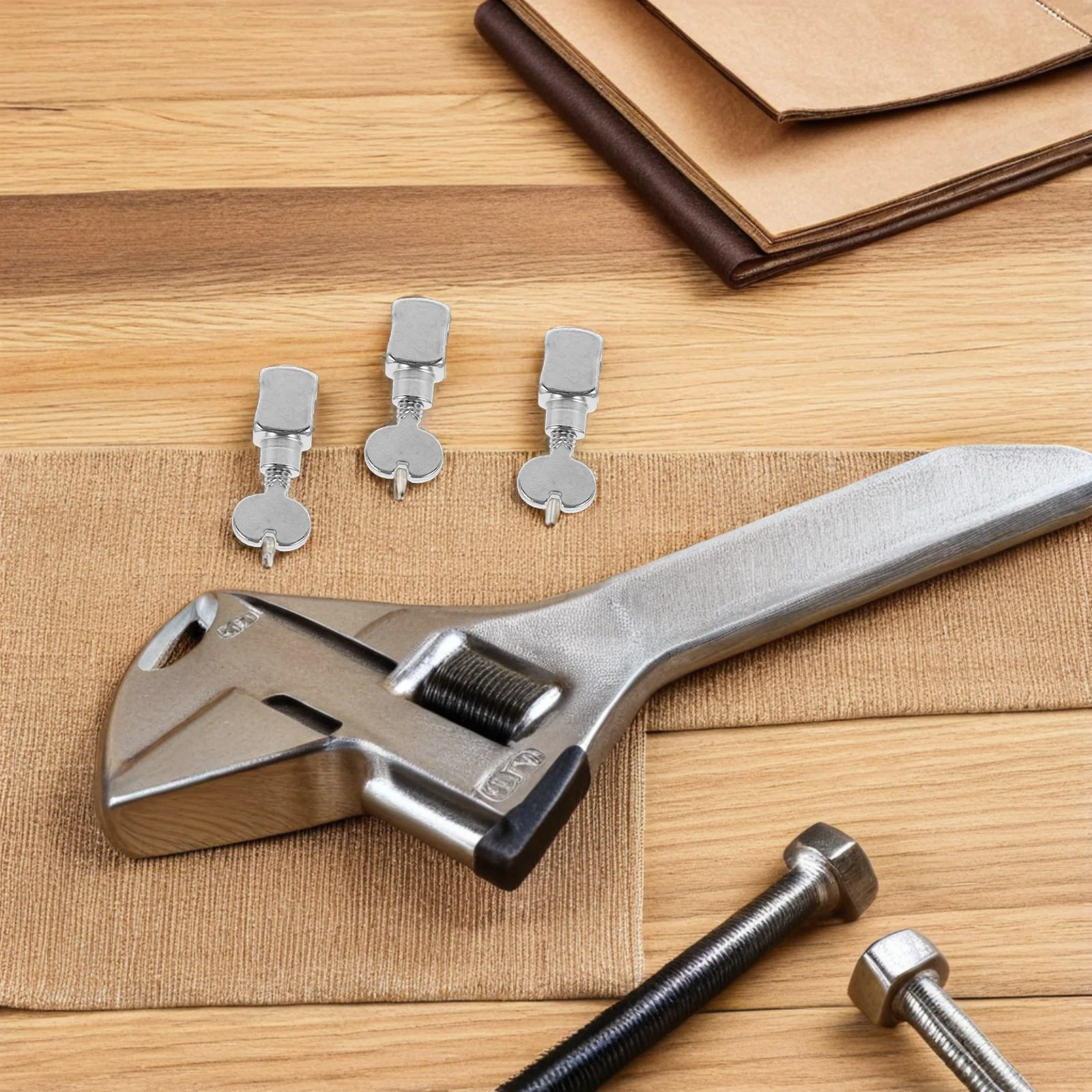 

10pcs Sewing Machine Needle Clamp Replacement Metal Handle Screw Holder Rotatable For Vintage Butterfly Household Machines