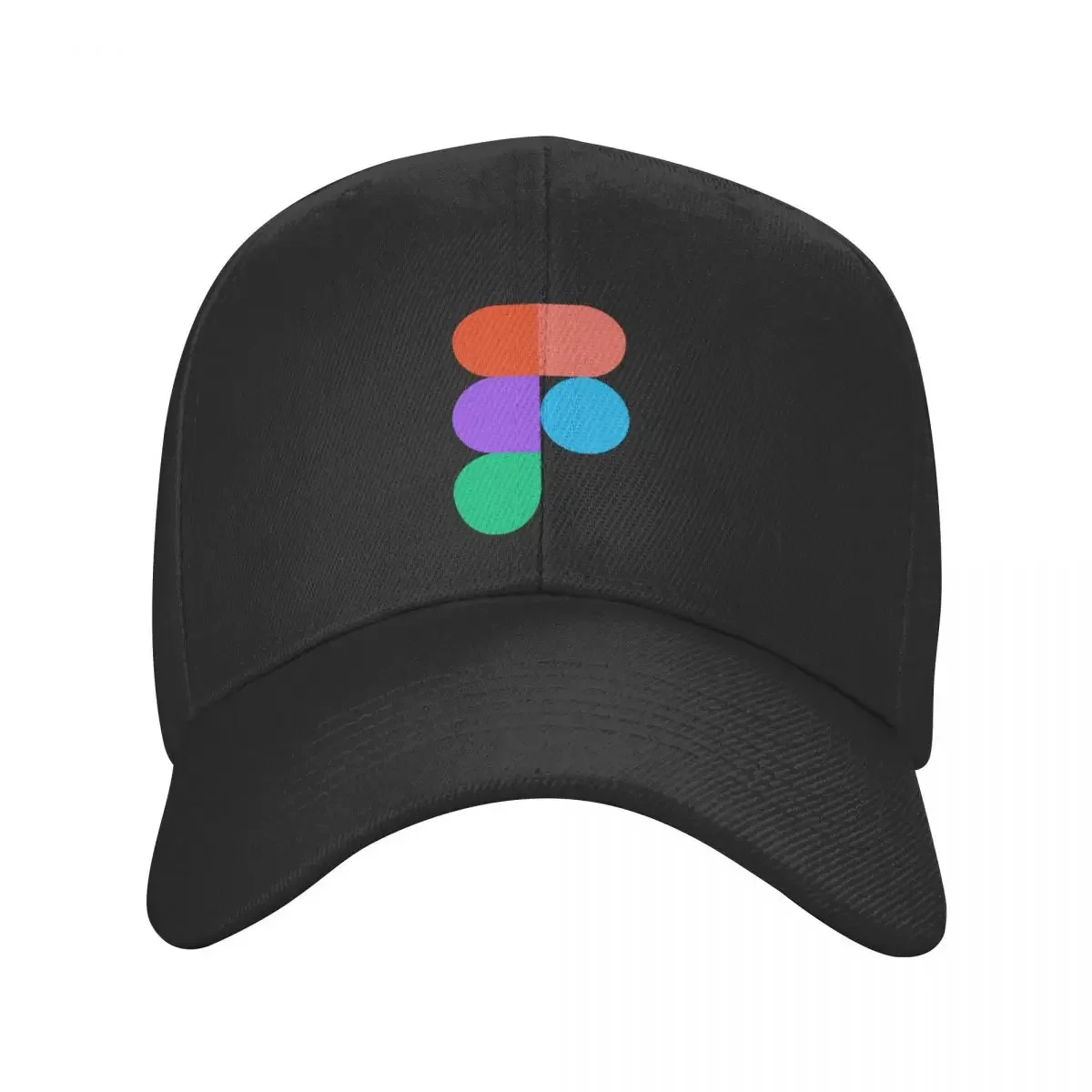 Figma Logotype Baseball Cap Military Cap Man Sunscreen Rave Trucker Hat Cap Women'S Men'S