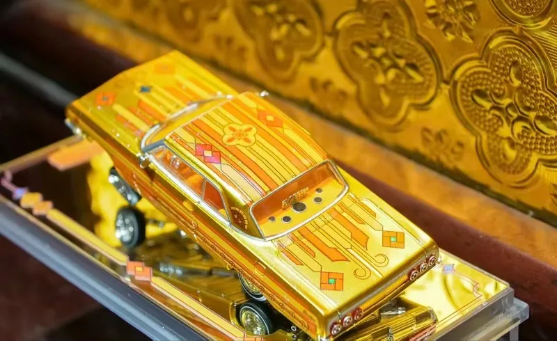 Exclusive for the Expo! 97M XChicano Lowrider Blossom 1/64 Impala Die-Cast Model Pre-sale