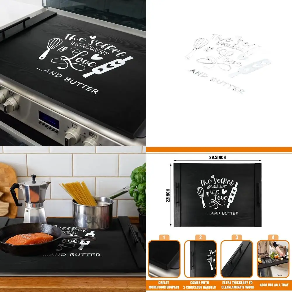 

Рождественская доска для лапши в стиле фермерского дома для газовых и электрических плит, согревающий подарок с ручками