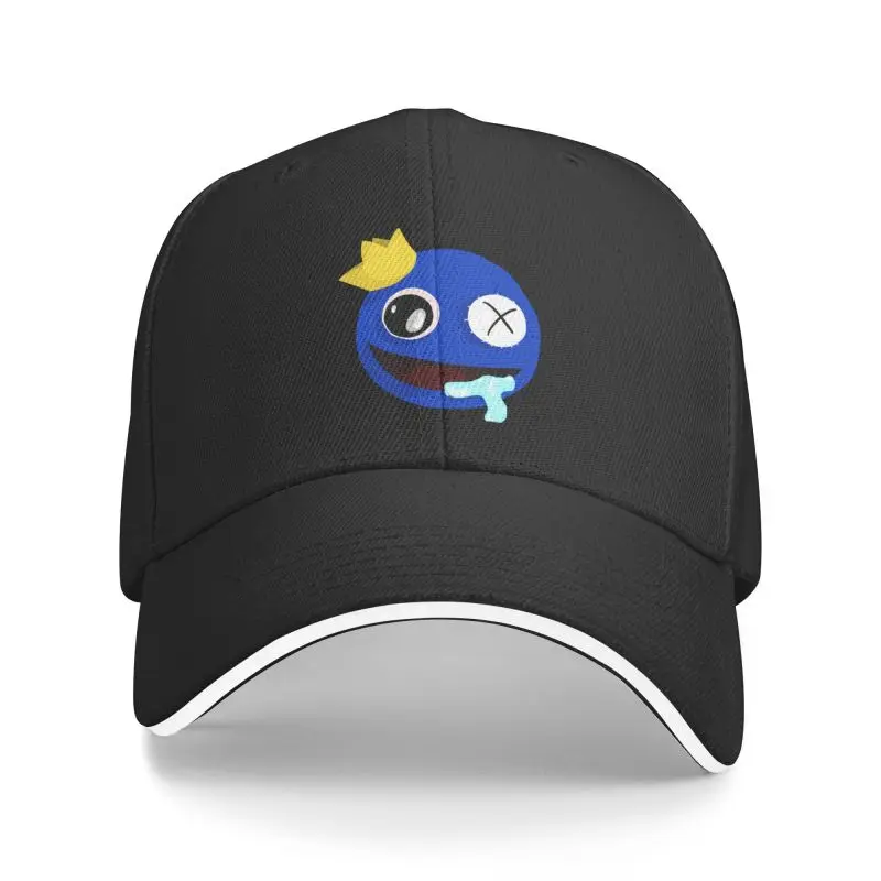 Punk Cute Blue Rainbows Friend Play Gamer Baseball Cap Men Women Breathable Dad Hat Sports