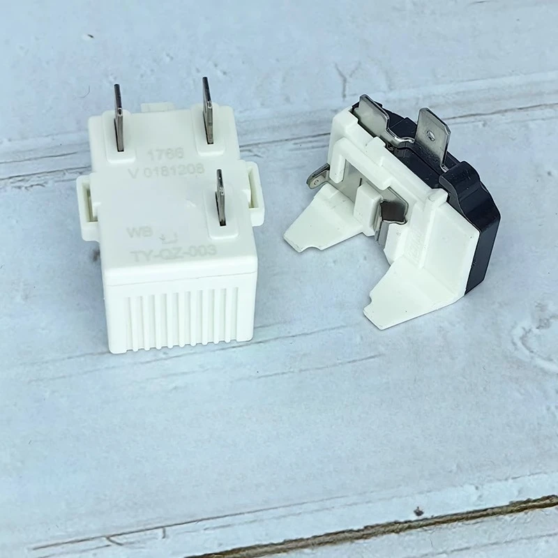 Suitable for refrigerator freezer compressor PTC starter + butterfly protector set TY-QZ-003