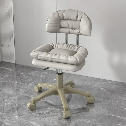 Makeup Beauty Barber Chair Salon Hair Salon Swivel Hairdressing Cosmetic Saddle Pedicure Recliner Silla De Barbero Furniture