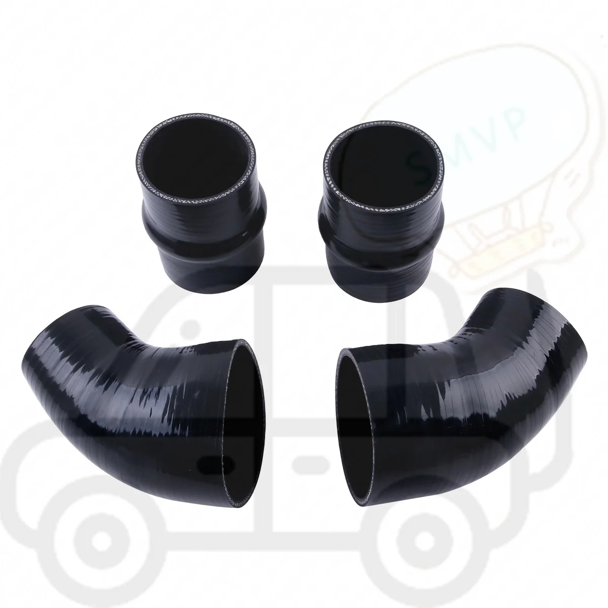 

4PCS 4PLY For 1994-2002 Dodge Cummins Dodge Ram Pickup 5.9L Diesel Boot Car Auto Tools Silicone Radiator Hose Coolant Pipe Tubes