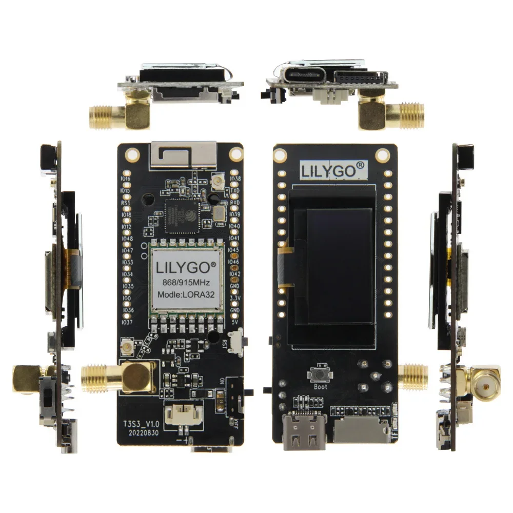 ZJ® LoRa32 V2.1 ESP32 LoRa Development Board, SX1276 SX1278 Module, 433MHz 868MHz 915MHz, 0.96 Inch OLED, DIY WIFI Bluetooth