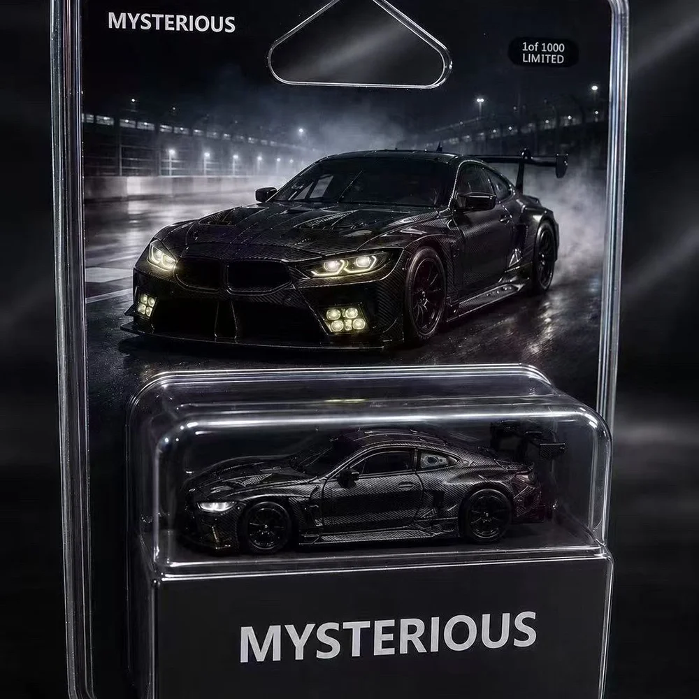 Vorverkauf MYSTERIOUS 1/64 M8 gte (Ohne Autologo) Doppeltüriger Sportwagen Legierungsmodell Sportwagen Blisterverpackung Fahrzeugsammlung