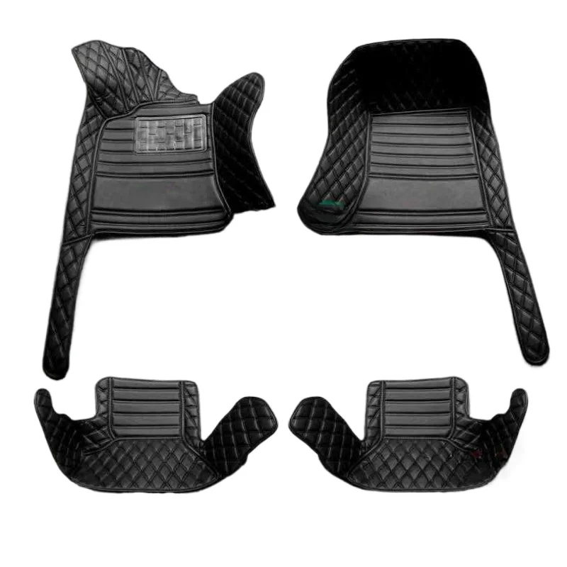 

Custom For Ferrari 488/599/F12 Berlinetta/F430 2005-2021 Luxury Leather Car Mats Accessories Carpets floor mats for women