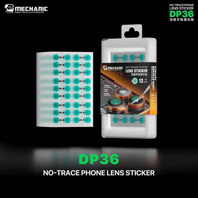 

Защитная пленка MECHANIC DP36 для объектива телефона без следов, от синего света, без остатков, для камеры телефона