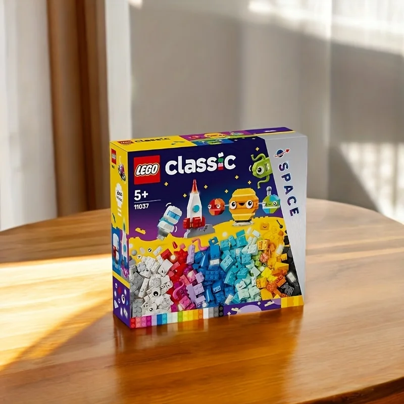 

LEGO 11037, набор игрушек Classic Creative Space Planet Block — детская космическая игрушка, подходит для подарков на день рождения для мальчиков и девочек