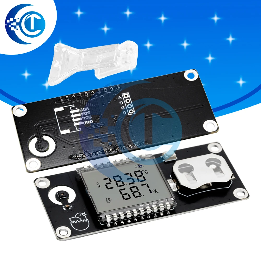 NSHT30 High‑Precision Temperature Control Box, Rechargeable Li‑ion Battery LCD Display Module