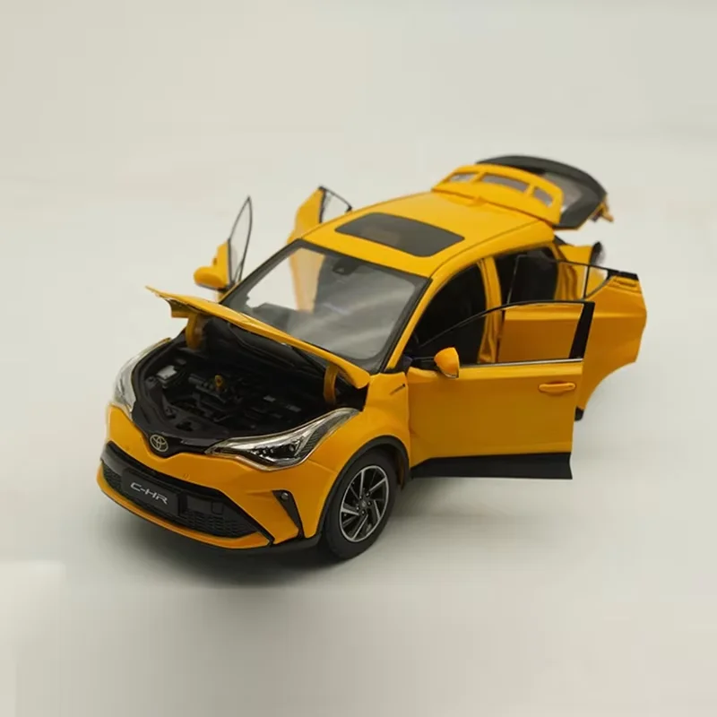 오리지널 다이캐스트 1:18 스케일 2021 C-HR 오프로드 차량 합금 자동차 모델(색상 상자 없음) 수집 및 전시 및 선물용
