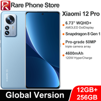 Global Version Xiaomi 12 Pro 12GB+256GB Snapdragon 8 Gen 1 6.73\