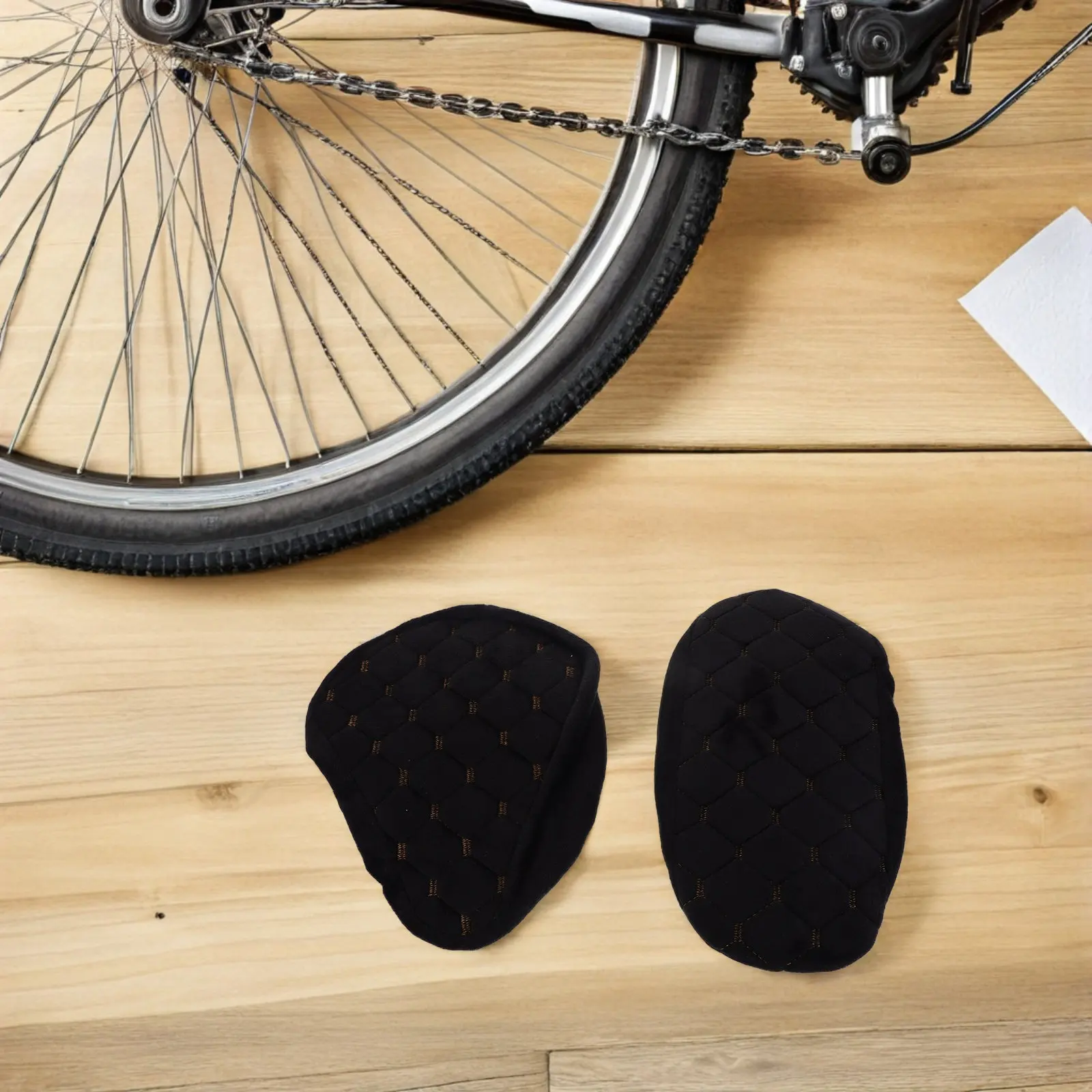 Warm Seat Cover in Winter Bicycle Protector Bike Black Saddle All Season Cushion view 5