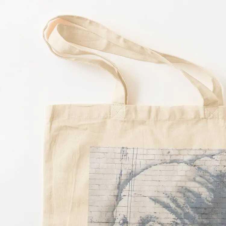 Banksy - The Girl With a Pierced Eardrum Tote Bag tote bag men's Large bags for women Canvas bag shopper bags for women