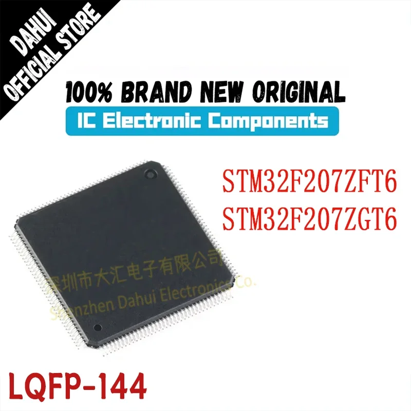 STM32F207ZFT6 STM32F207ZGT6 STM32F207ZF STM32F207ZG STM32F207 STM32F STM32 STM IC MCU رقاقة LQFP-144