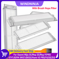 With Brush Hepa Filter Accessories for Xiaomi S10 Mijia 3C/Mop Pro/2S/PRO STYTJ02YM/XMSTJQR2S/Viomi V2PRO V3/SE Robot Cleaner