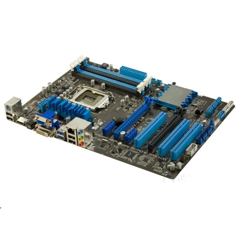 Imagem -02 - Placa-mãe de Computador P8h77-v le H77 Lga 1155