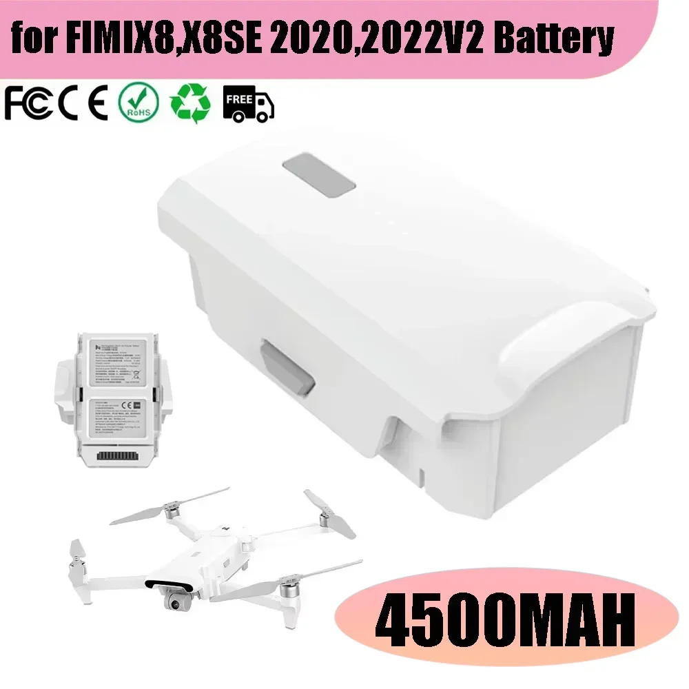 For FIMI X8SE 2020 / 2022 V2 Battery Drone Accessories 4500mAh Lithium Batteries Replacement Spare Part Drone Battery Pack