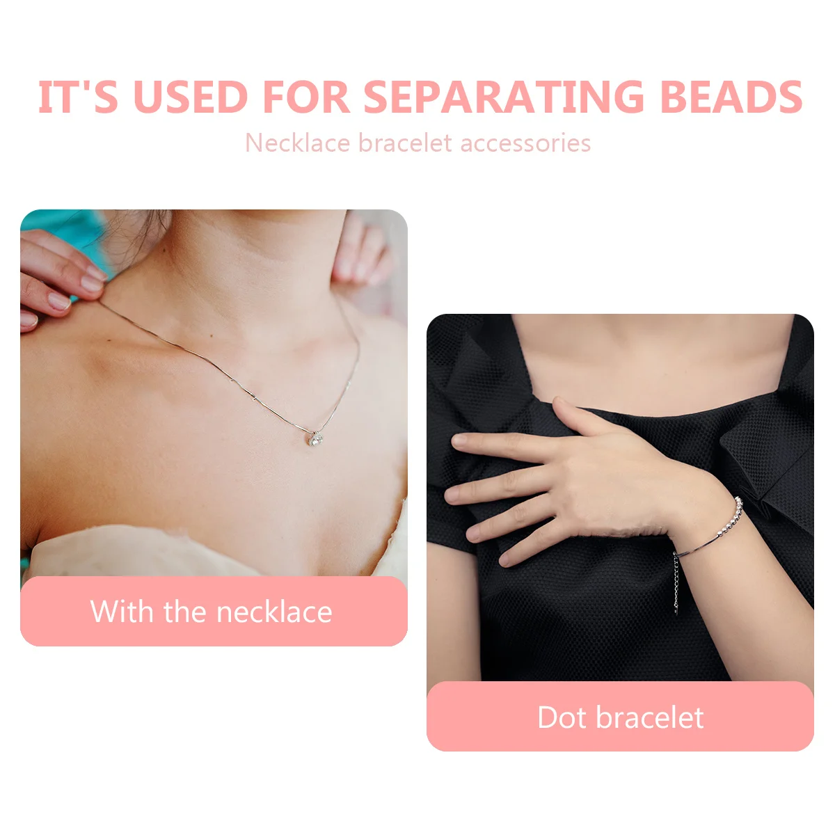 120 Uds. 40Cm suelto para hacer joyería Diy Material espaciador de Coral Irregular cuentas rosas para pulsera collar cuentas Diy