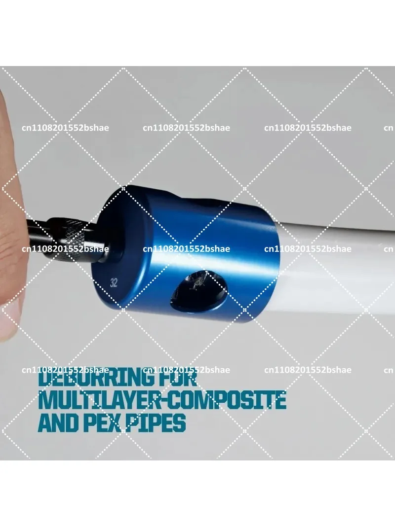 Manual Pipe Deburring Tool for Multilayer Composites and PEX Pipe, Handheld Deburring Kit