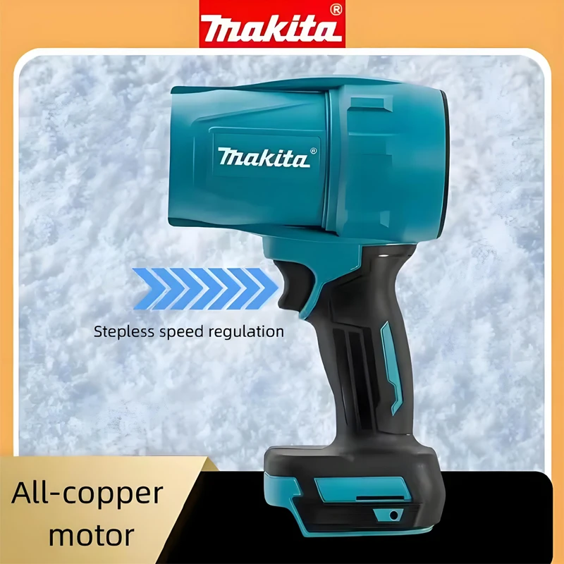 

Makita 18V 30000RPM Violent Blower Turbo Jet Fan Electric Air Duster Wind Speed Turbo Rechargeable with Light Car Cleanin Tool