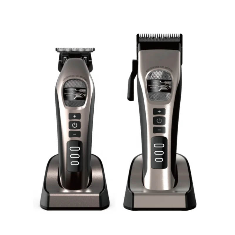 Electric Hair Clipper Brushless Motor Hair Cutting Machine USB Charging Trimmer Men Cordless Professional Hair Clipper