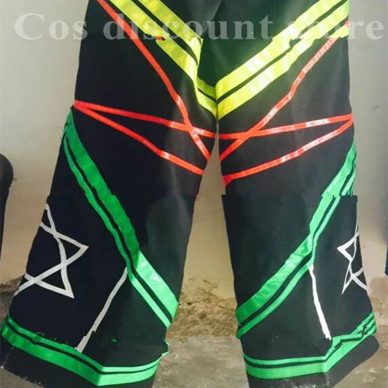 Multi Color Women Men Cool Night Vision Ghost Walk Costume Reflective Pants Shuffle Ghost Dance Pants Luminous Pants Casual