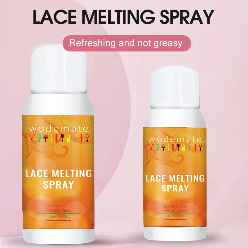 

Wholesale Melting Spray For Lace Wigs Strong Hold Invisible Wig Glue Hair Accessories Glue For Lace front Waterproof Melt Mousse