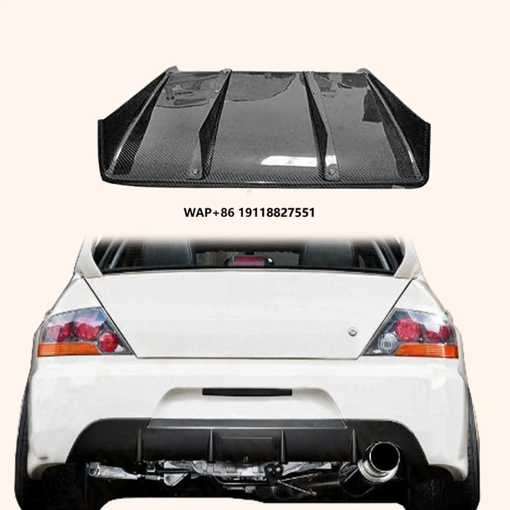 

For Lancer Evolution EVO 7 8 9 CT9A Sedan 01-07 Carbon Rear Diffuser