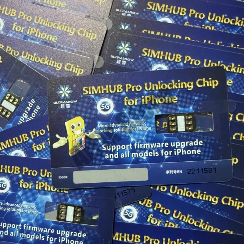 最新の Heicard Pro 片面バージョン ステッカー付き QPE-Volte TMSI モード iPhone 16 15 14 13mini 12mini 11 X 8 7 6用