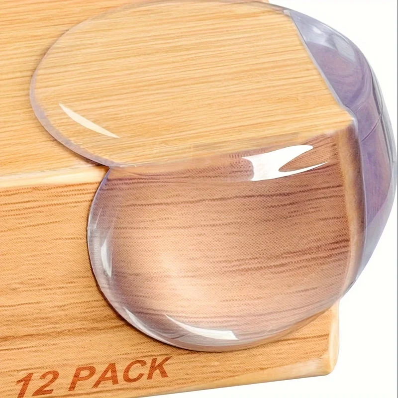 4/8pcs Transparent Corner Protectors For Furniture Edges And Cabinets -  Protectors  Placement For Tables And Sharp Edges