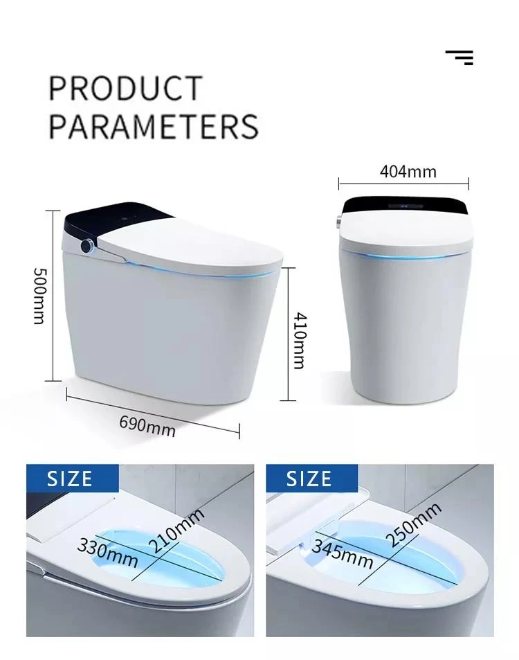 Wholesale Cheap Price Inodoros Elecrtricos Self Cleaning One Piece Wc Combined Bidet Smart Toilet Intelligent